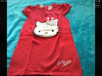robe rouge h&m hello kitty tbe manche courte eur 80