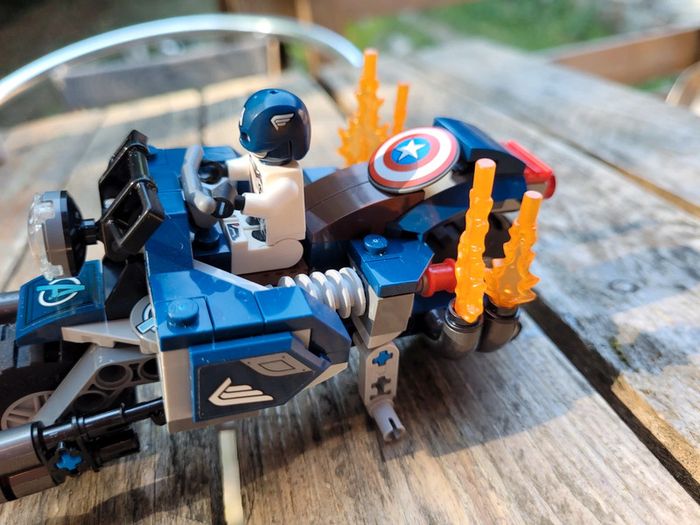 Lego Marvel Avengers 76123, Captain America, complet avec boîte - photo numéro 4