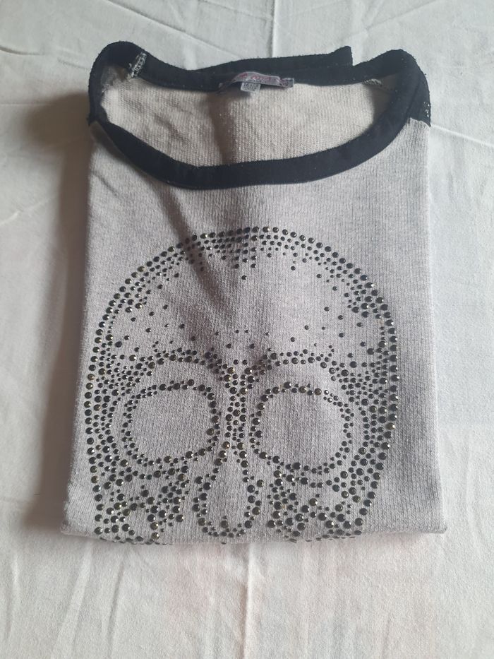 Tee shirt tête de mort