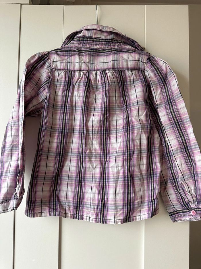 Chemise rayé violette - photo numéro 4