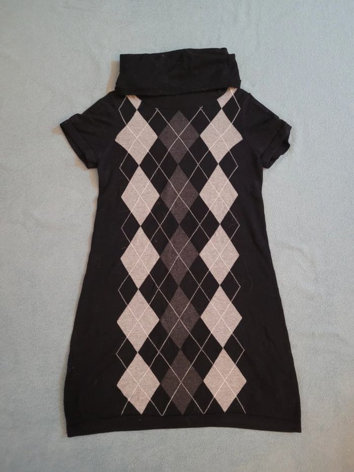 Tunique robe avec col roulé - photo numéro 4