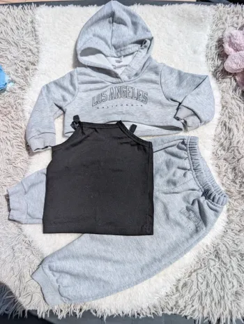 Ensemble 3 pièces sport 18-24 mois fille