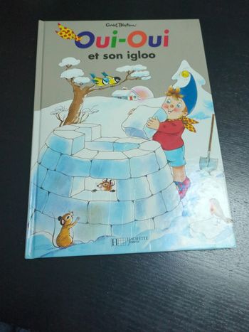 Livre oui oui et son igloo