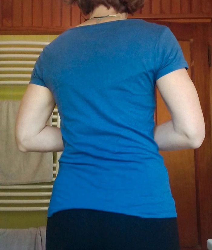 T-shirt femme Violet avec sequins - photo numéro 8