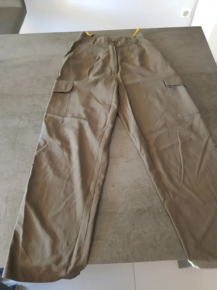 Pantalon Jacqueline Riu 42 Kaki - photo numéro 7