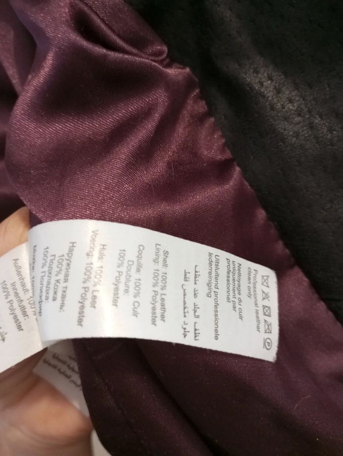 Veste en cuir femme - photo numéro 4