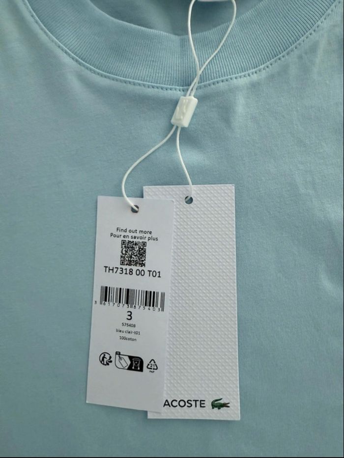 T-shirt Lacoste Homme - photo numéro 4