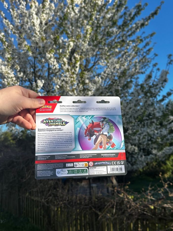 🃏 Tripack Pokémon EV9 – Aventures Ensemble (neuf scellé)