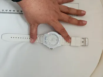 Montre blanche ice watch