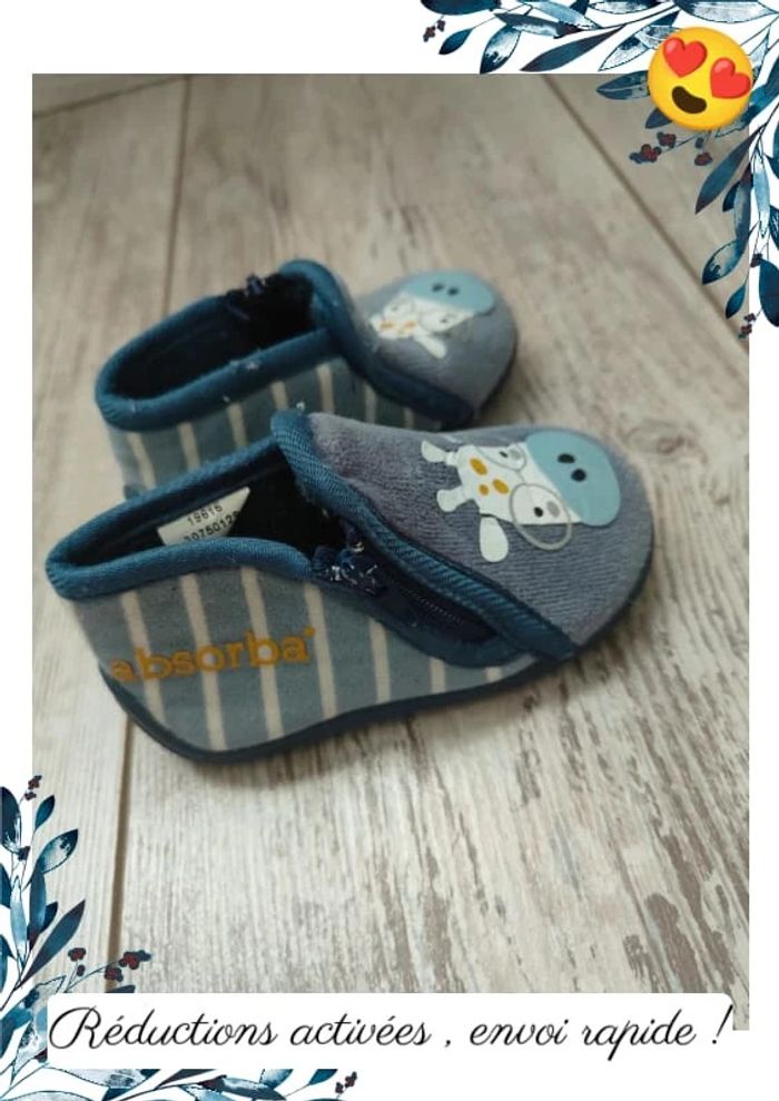 Chaussons bébé taille 19 - photo numéro 3