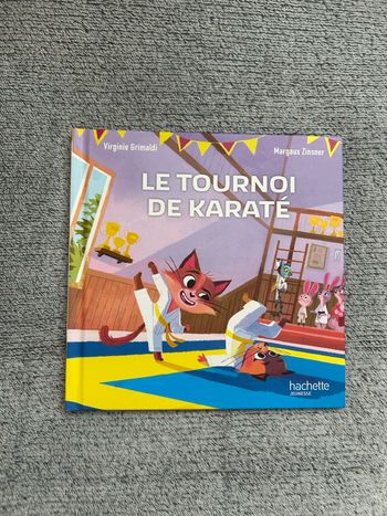Livre neuf McDo « Le tournoi de Karaté » Collection « Esprit sportif » 2024