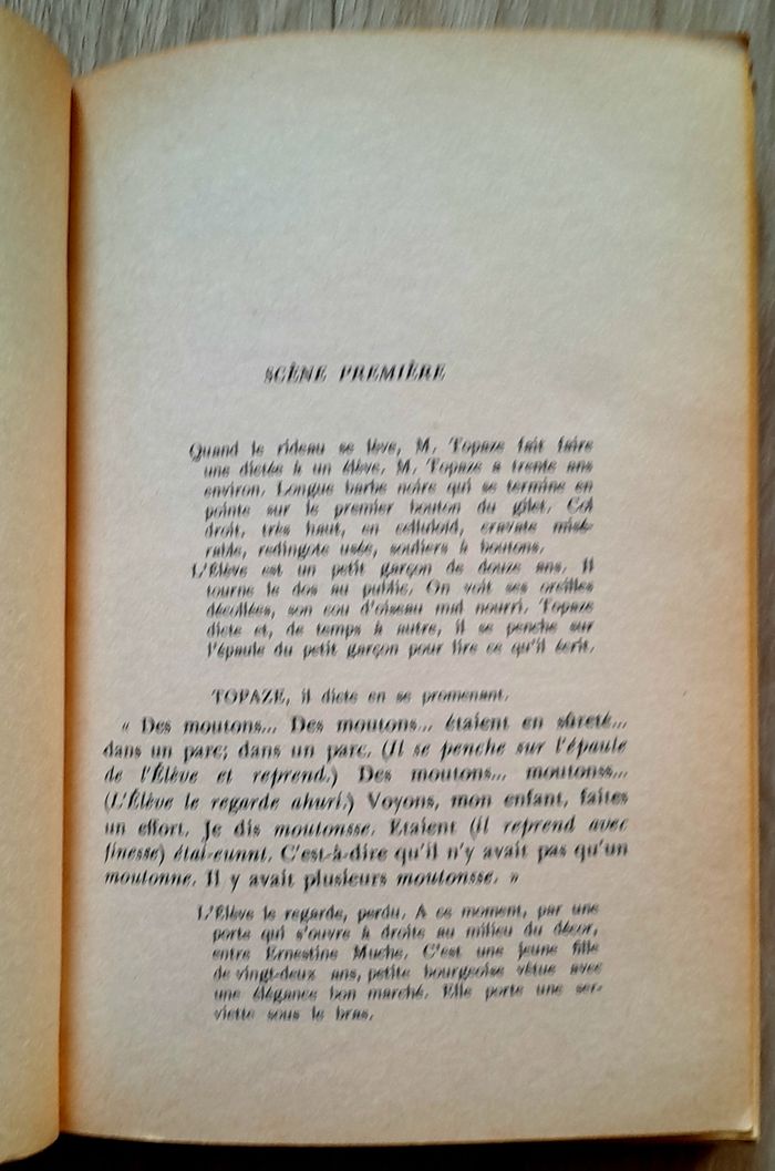 Marcel Pagnol - Topaze théâtre - photo numéro 4