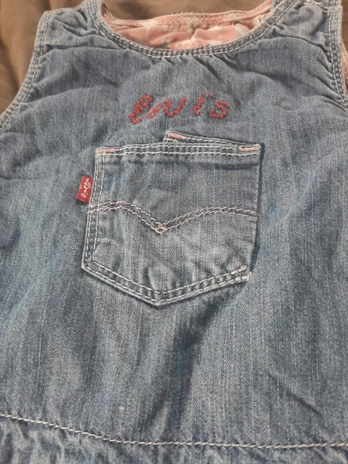 Robe en jean Levis 12 mois - photo numéro 2