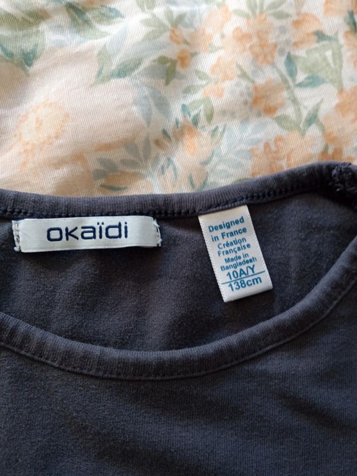 T-shirt Okaïdi 10 ans - photo numéro 3