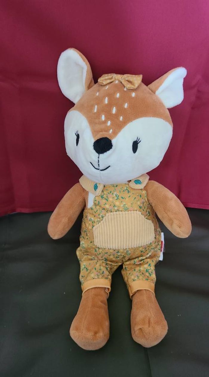 Peluche renard , biche - photo numéro 3