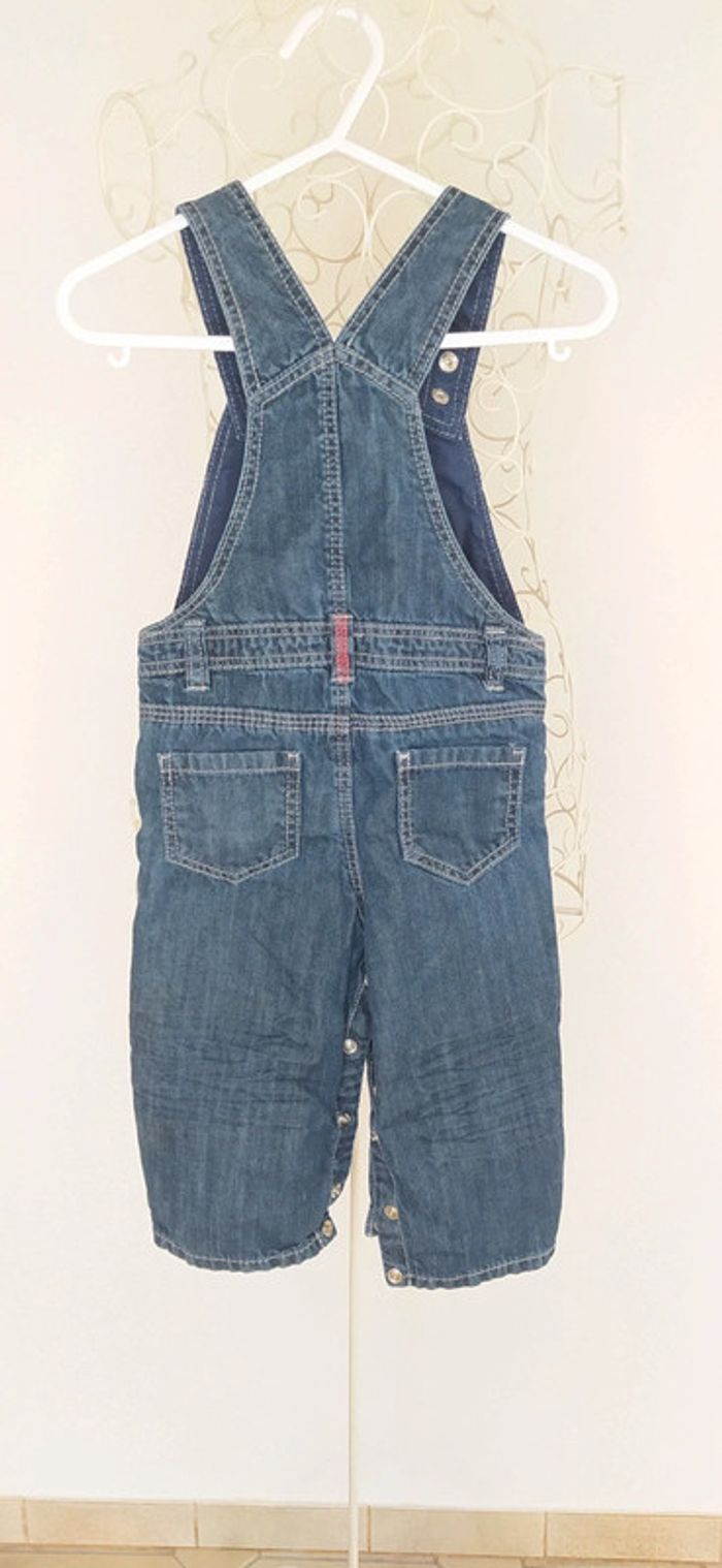 Salopette en jeans obaïbi 12 mois - photo numéro 3