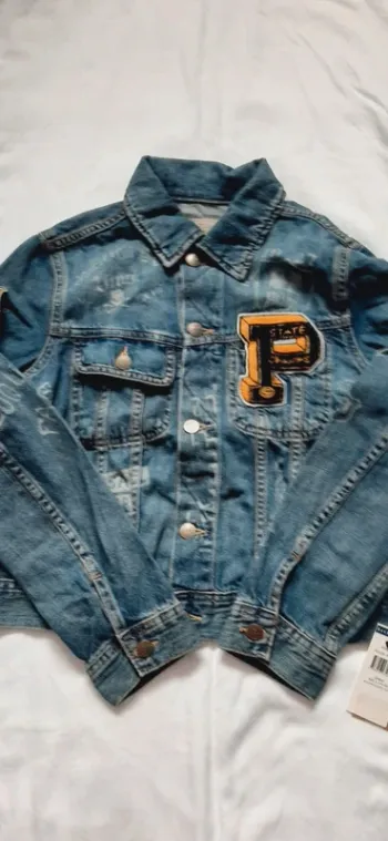 Veste garçon en jeans