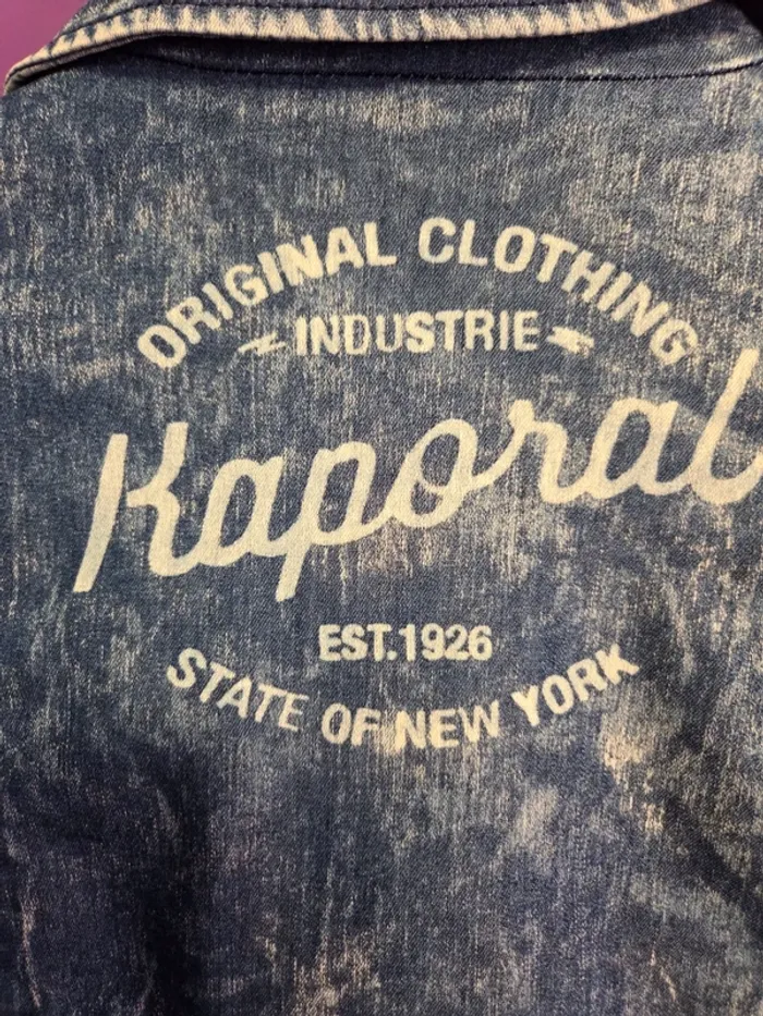 Veste en jean Kaporal T40 – Style rock & chic - photo numéro 12