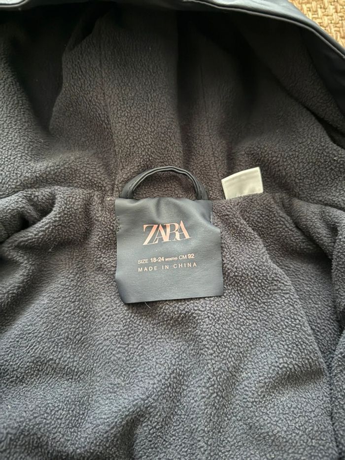 Manteau d’hiver Zara 18-24M/ 92cm - photo numéro 4