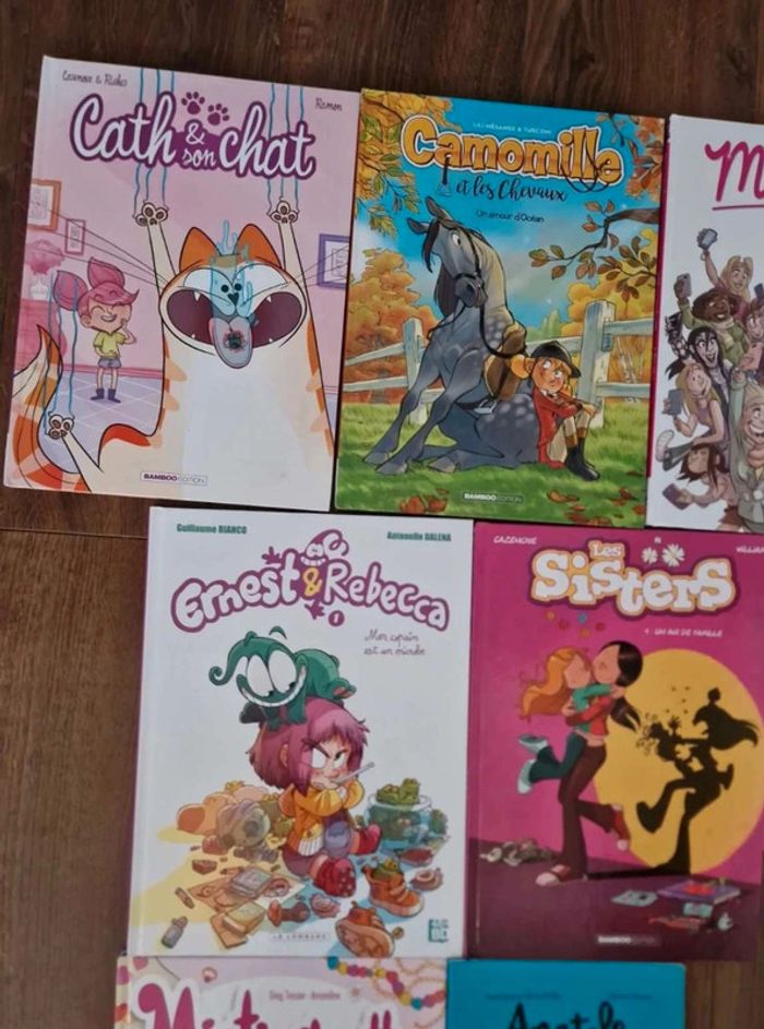 Lot  de  7 bandes  dessinées découverte fille - photo numéro 2