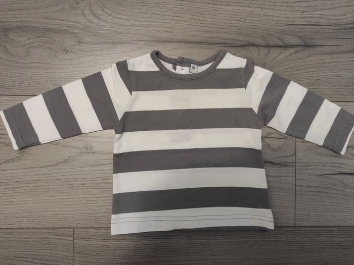 Tee shirt manche longue bébé garçon