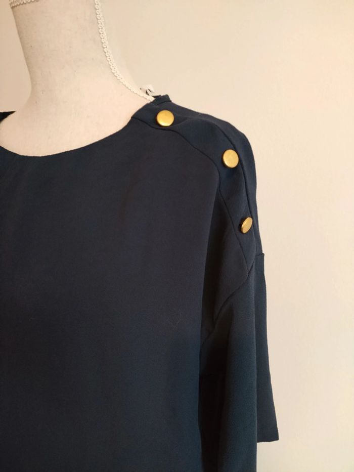 Blouse neuve bleu nuit