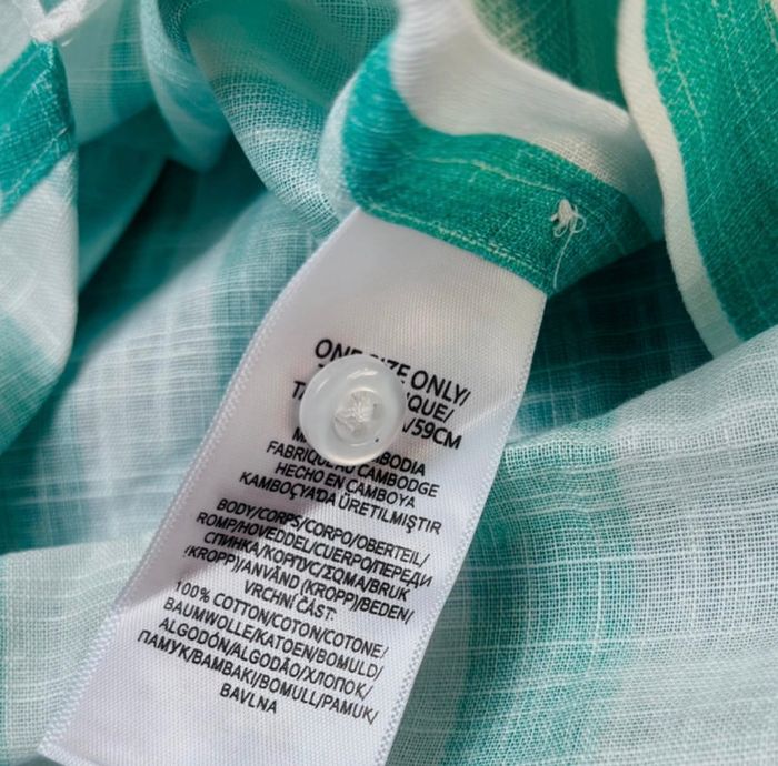 Chemise Ralph Lauren Lin avec bande vertes - photo numéro 6