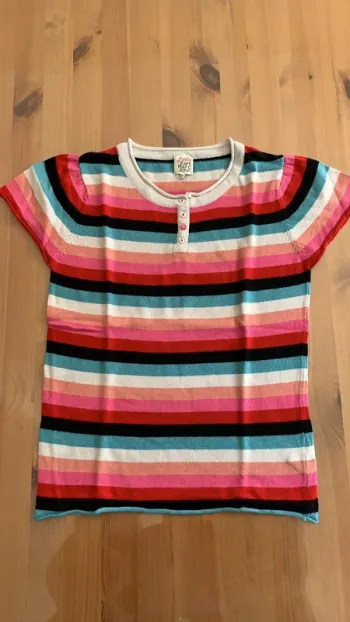 Pull manches courtes fille
