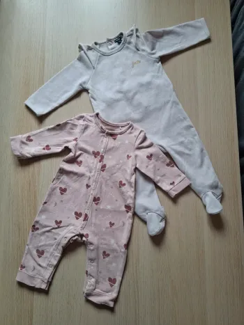 Lot de 2 pyjamas mi-saison