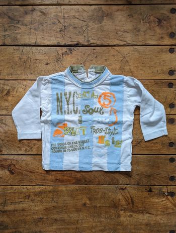 Tee-shirt manches longues Tex 12 mois