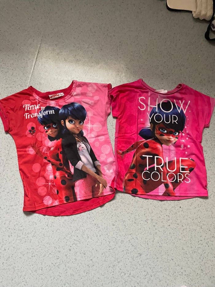 lot t-shirt fille 8 ans - photo numéro 3