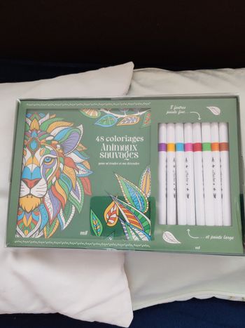 Boîte coloriage