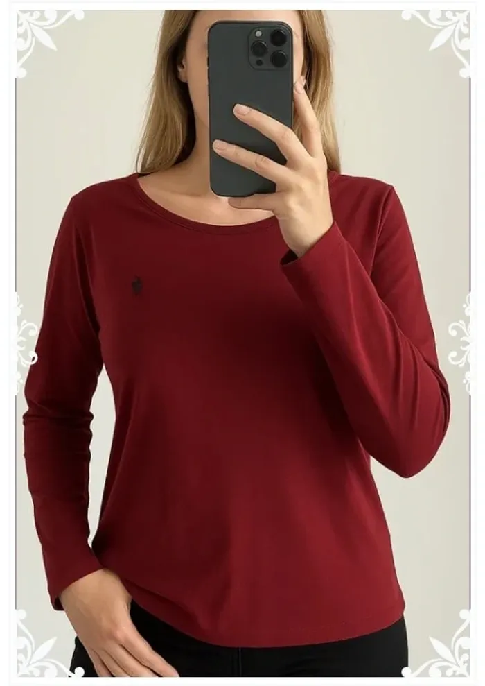🧣 T-shirt manches longues Polo Club - Taille XXL