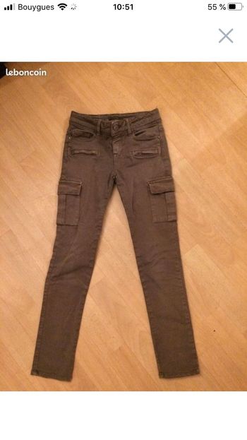 Jean fille taille 10 ans