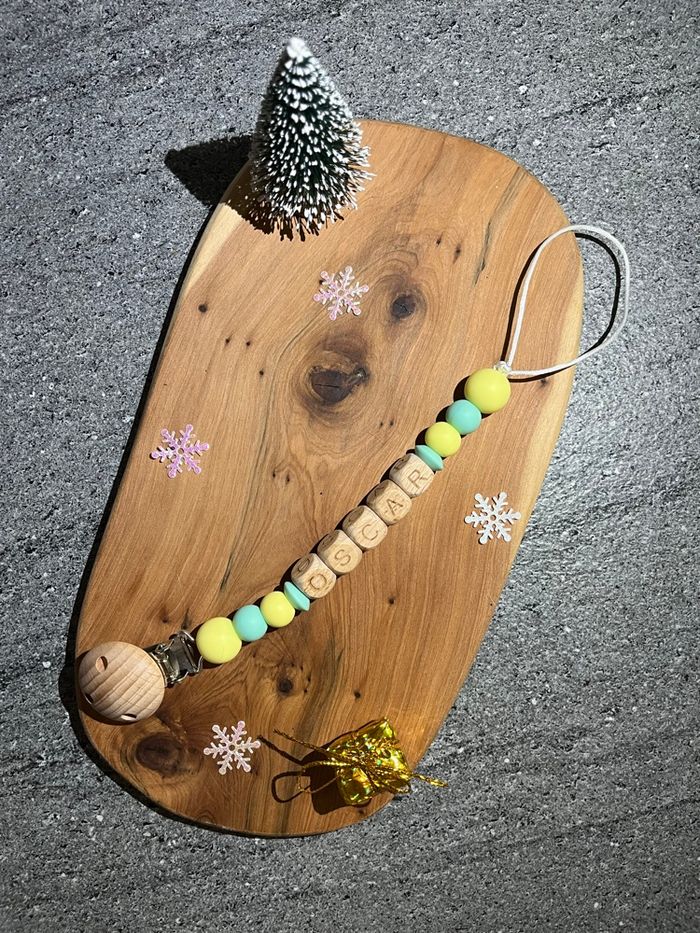 Attache tétine personnalisée