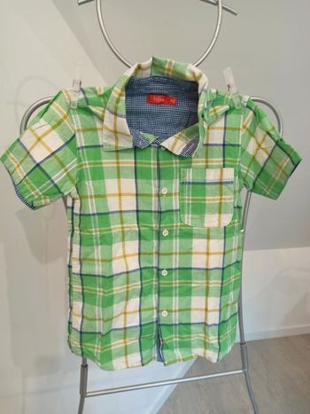 Chemise manches courtes Tissaia 8 ans