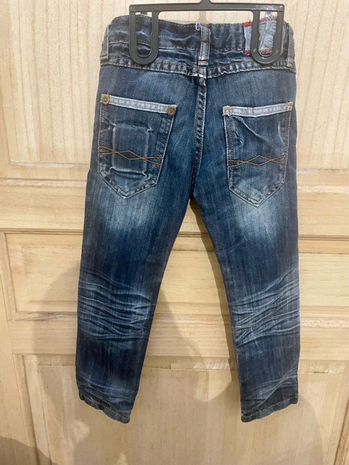 Jeans Zara avec poches effet destroy 104 cm - photo numéro 4