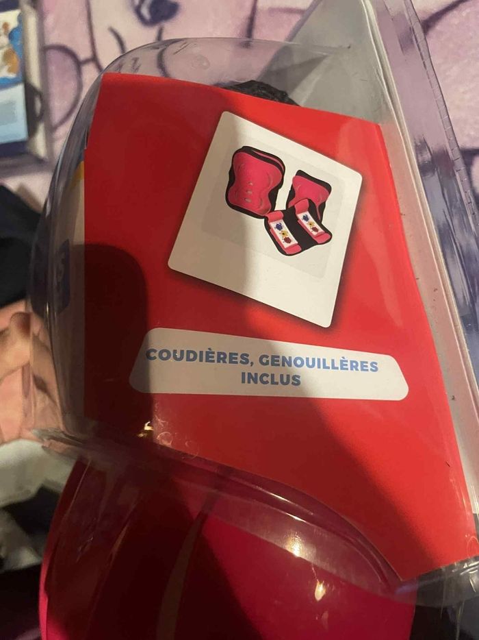 Casque de protection genouillère et coudieres - photo numéro 3