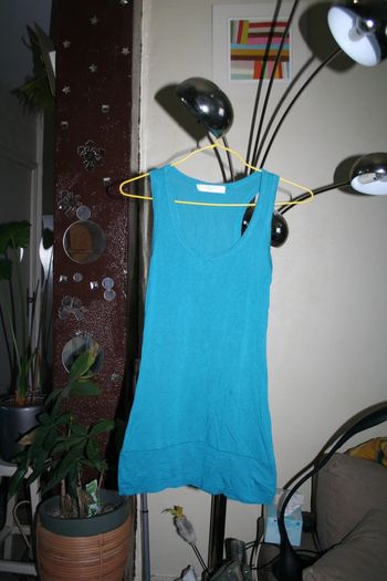 🌸Top dos nageur bleu canard Taille 38 "Why Not Paris" 🌸