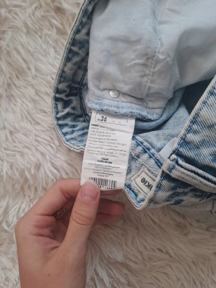 Short en jean Pimkie S - Look d'été + top dispo dans le dressing - photo numéro 7