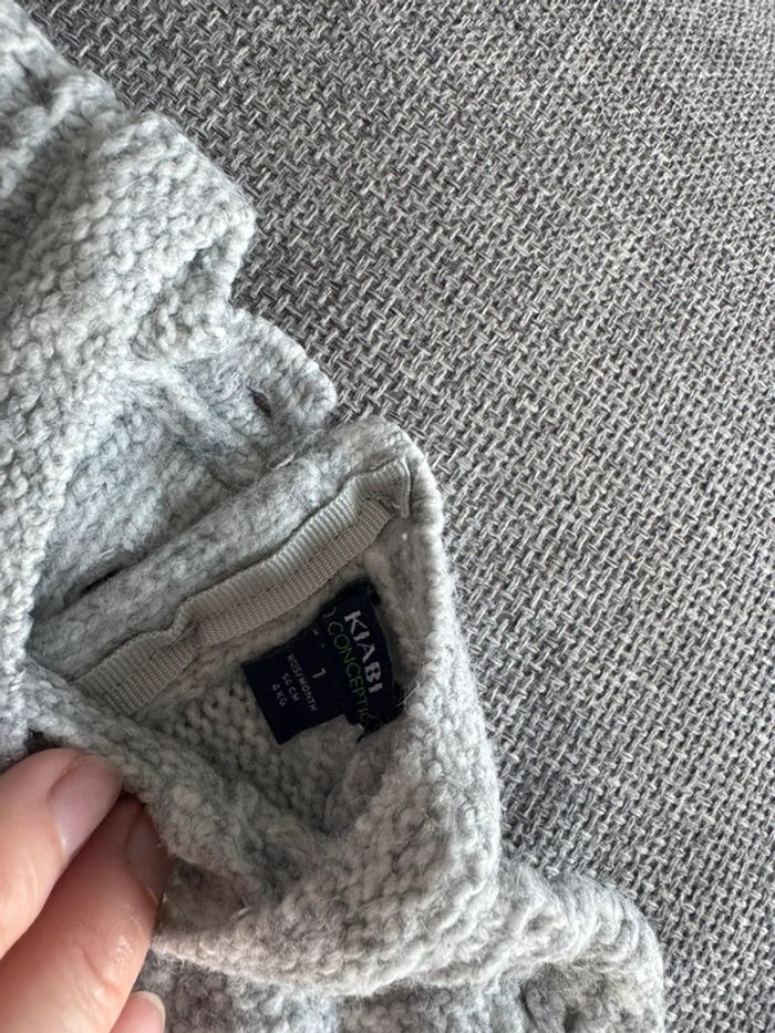Pull gris Kiabi - photo numéro 2