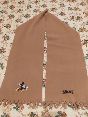 Écharpe Mickey marron bon état