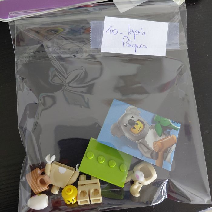 Lego minifigures - série 28 lapin de Pâques 10 - photo numéro 2
