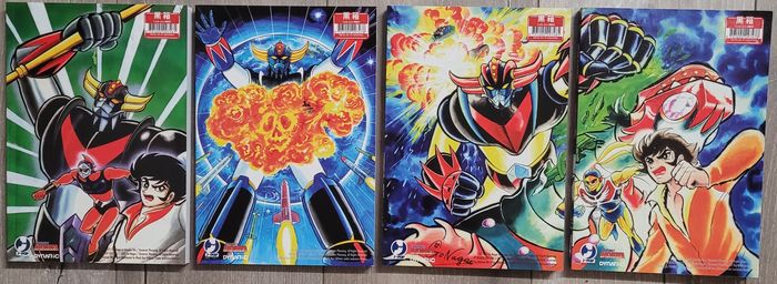 GOLDORAK ACTARUS Livres BD Bande dessinée - Collection Intégrale Manga 4 livres – LIRE DESCRIPTIF