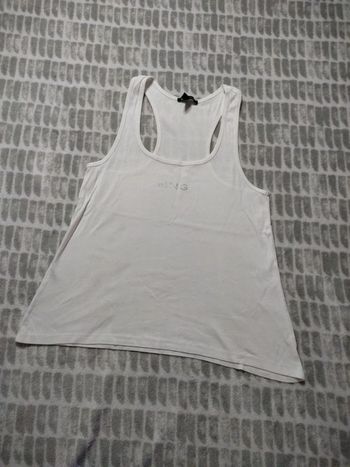 Débardeur dos nageur blanc Mng taille L
