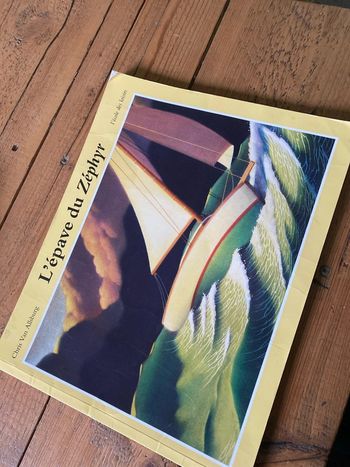 Livre l’épave du Zéphyr