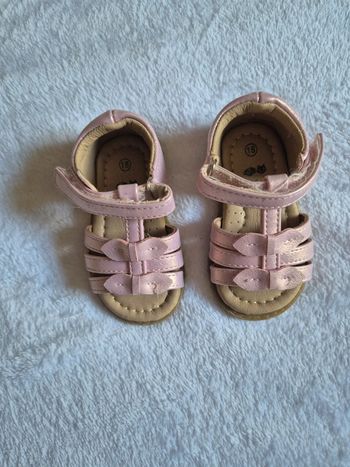 Sandales rose claire Pat et Ripaton neuve P18