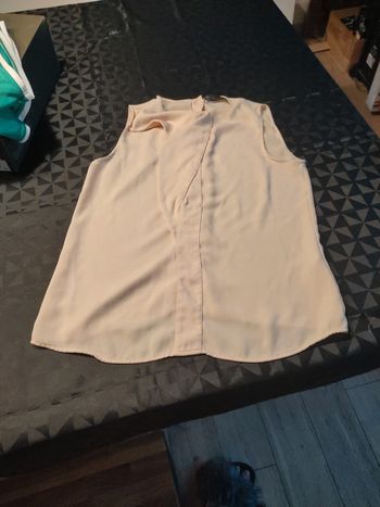 Tee short rose poudré zara