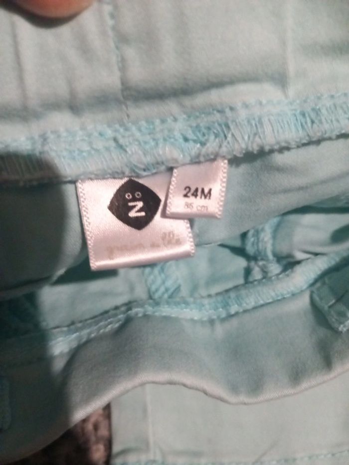 Jegging grain de blé taille 24mois 86cm - photo numéro 2