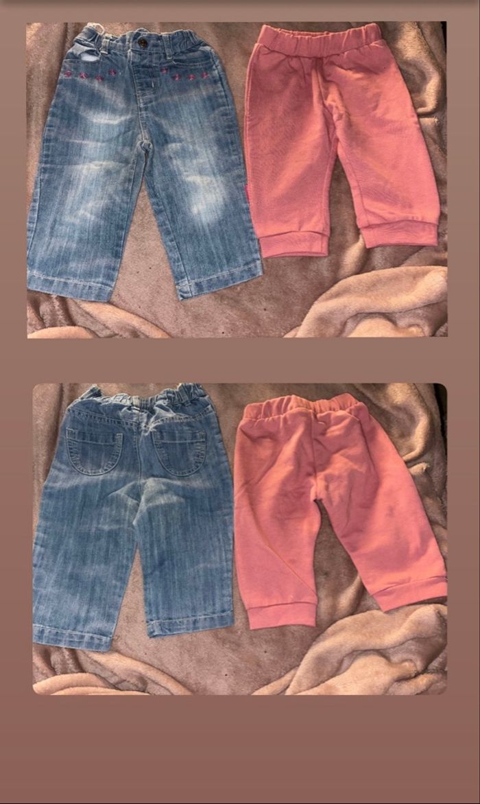 Lots de shorts et pantalons filles - photo numéro 4